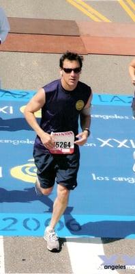 Running the L.A. Marathon in 2006