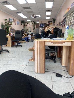 Nail shop