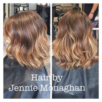 Balayage highlights