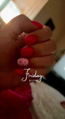 strawberry shortcake nails