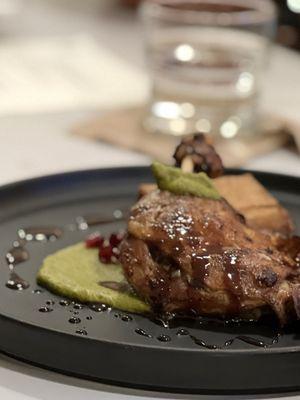 Mole de Pato, Chile Adobo meat just falls off the bone tender goodness with multiple layers of flavor and textures.