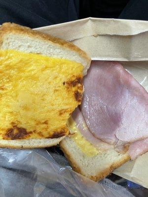 Ham and cheese