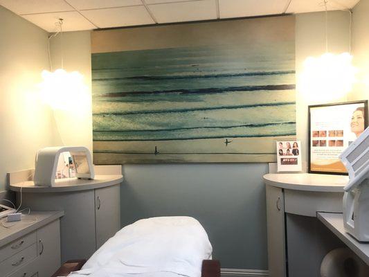 Such nice treatment rooms!!