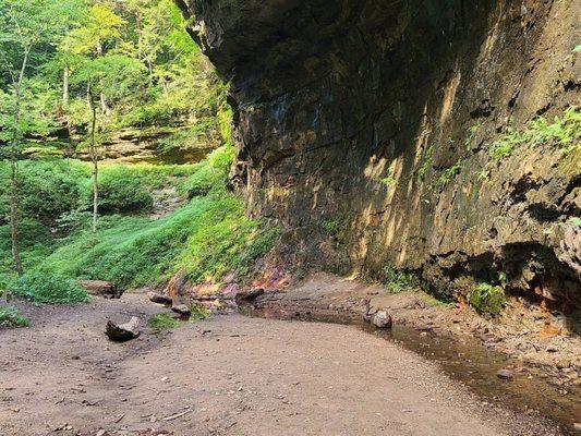 Incredible views like this all through the park. Not your typical Indiana views.