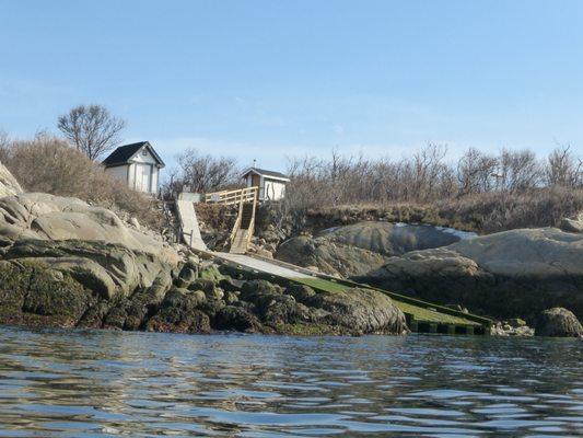 Straitsmouth island landing