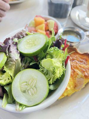 Broccoli side salad