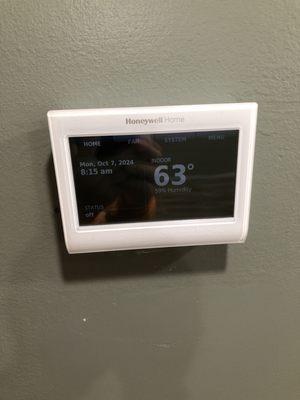 Upgraded thermostat