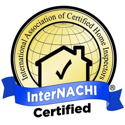 We are InterNACHI Certified! InterNACHI Certified inspectors must complete an additional 549 hours of continuing education.