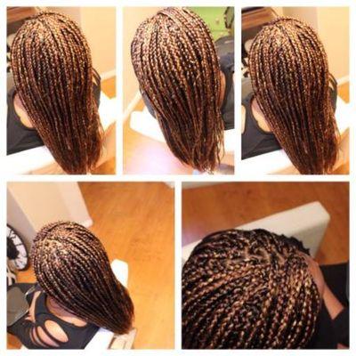 Small box braids (kanekalon provided)