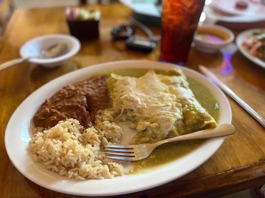 Green Chile Enchiladas!!!