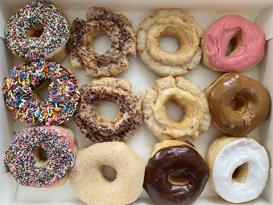 Assorted donuts