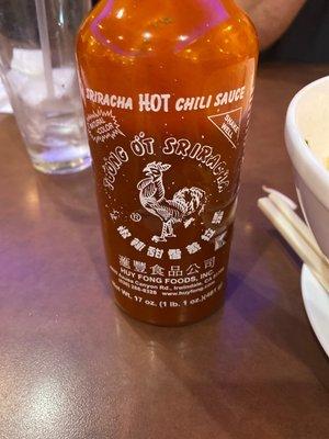 Sriracha Hot Chili  Sauce