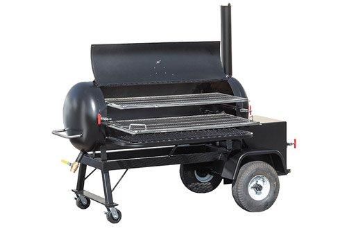 Meadow Creek TS120P reverse flow BBQ smoker