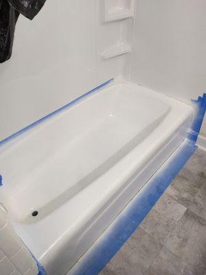 Tub and shower we redone