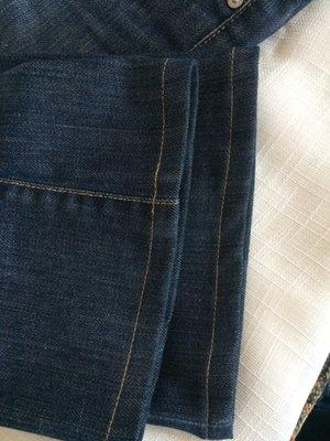 They shortened my jeans with the outside stitching & looks like the original - awesome job!