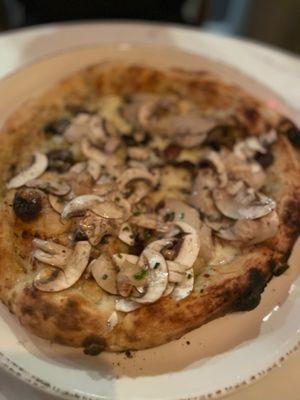 Mushroom pizza