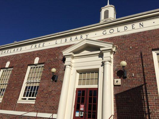 Oakland Free Library Golden Gate Branch