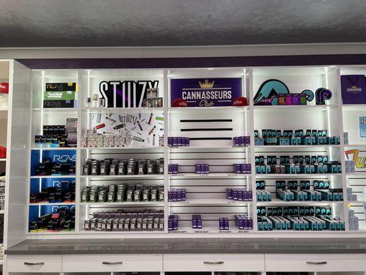 Cannasseurs Club Weed Dispensary North Hollywood - Weed Shelf Los Angeles