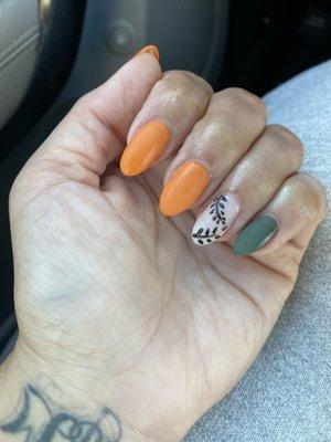 Fill with polish change & design, $50