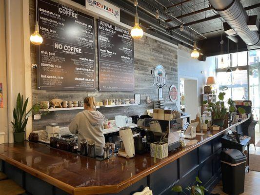 The shop is inside the First Avenue Market