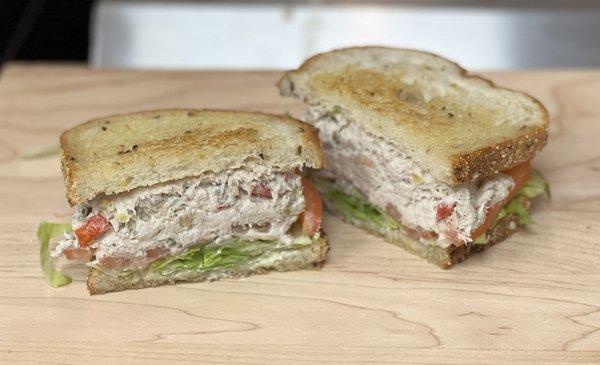 Yellow Fin Tuna Salad Sandwich