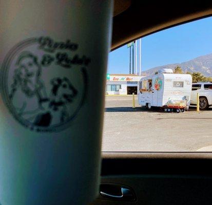 Simple little trailer, great coffee