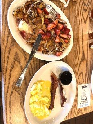 Mama's French Toast with strawberries!