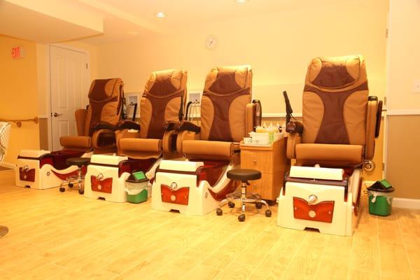 Party Room Pedicure Station