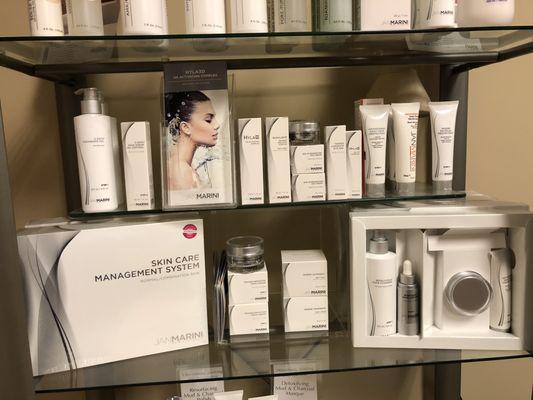 We love Jan Marini products
 for anti-aging, wrinkle reduction, hydration, and glowing skin!