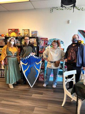 Some of our regulars also headed out to the renfair