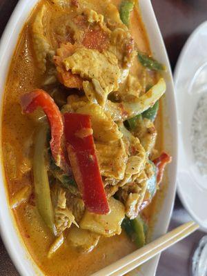 yellow curry chicken