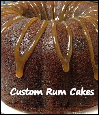 ChocoMel Rum Cake