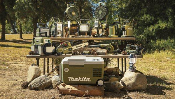 B&R Lawnmower Shop sells exclusive Makita Outdoor Adventure gear. They are specifically designed to support your recreational lifestyle.