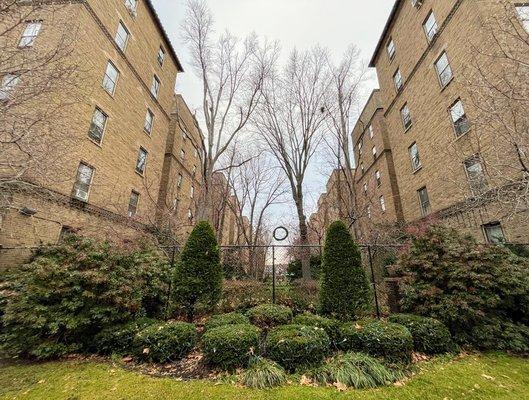 Garden apartments in Jackson Heights