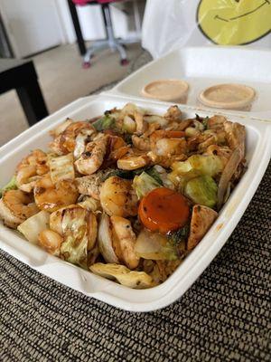 Chicken and Shrimp Hibachi