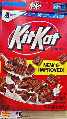 Kit Kat cereal