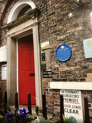 “Skeldale House” (now a museum) in Thirsk, Yorkshire