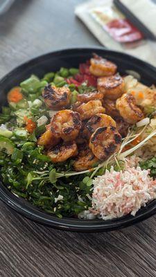 Sriracha Shrimp Bowl