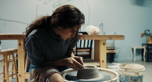 Pottery wheel demonstration led by instructor and owner, Kendyl Arden