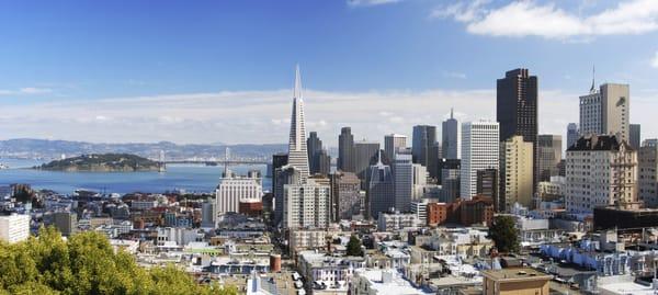 Our main office is in San Francisco, 3 blocks south of the Transamerica Pyramid.