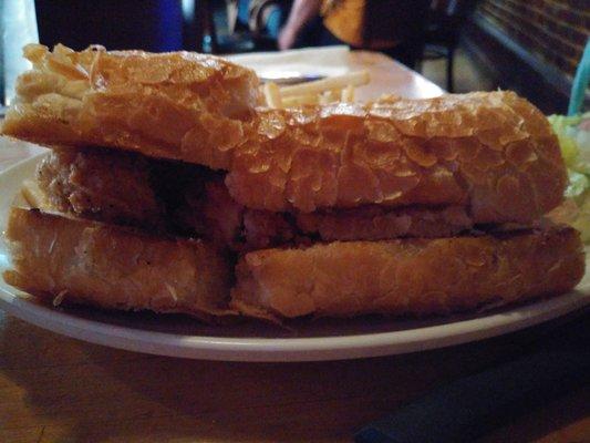 Shrimp po' boy