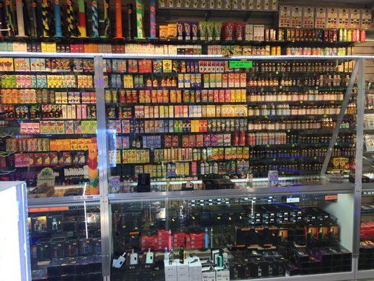 100+ choice of E-juice