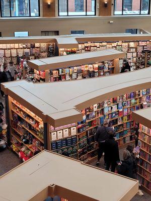 A view from the second floor