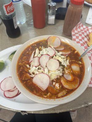 Pozole rojo