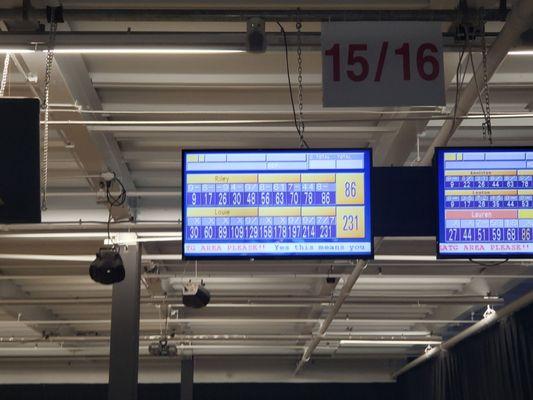 My high score this past Friday bowling at Clarkesville lanes.