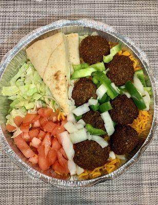 Falafel platter