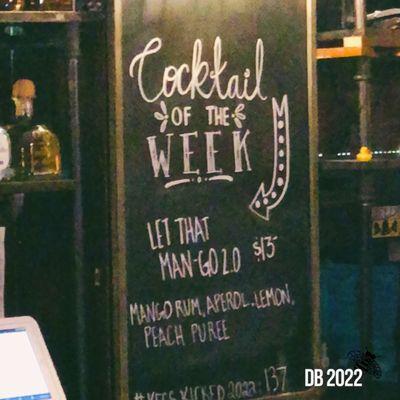 Cocktail of the week