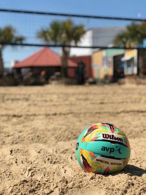 10 Volleyball courts groomed and ready for play!