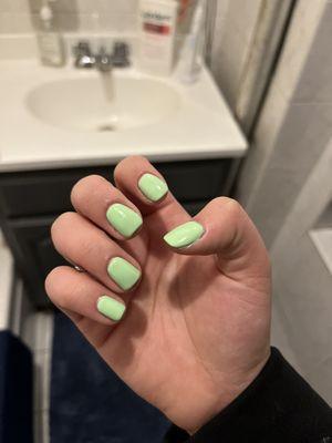 Gel manicure