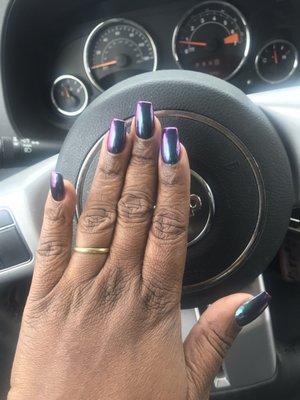 Nails are on point!